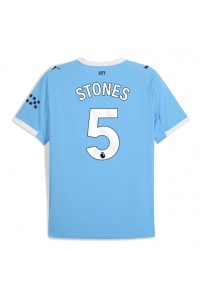 Manchester City John Stones #5 Fotballdrakt Hjemme Klær 2025-26 Korte ermer